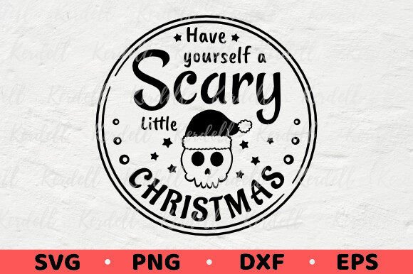 A Designer's Take on Have Yourself a Scary Little Christmas Graphics