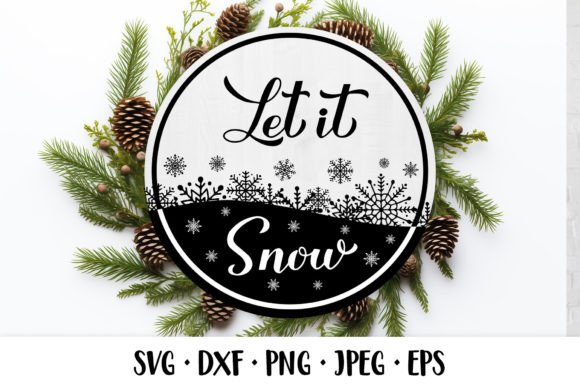 A Festive Graphic Design Asset for Winter Projects