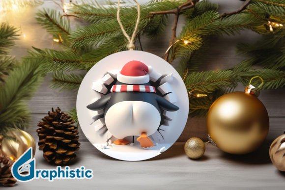A Review of the 3D Penguin Christmas Ornament Graphics