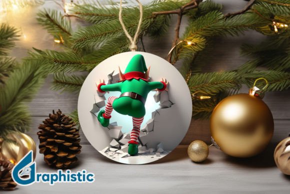 A Versatile Christmas Elf Graphic for Crafts & Printables