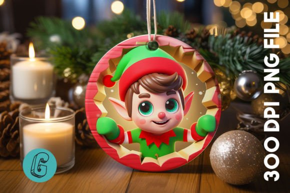 Cute Elf Graphics Elevate Holiday Illustrations for Businesses